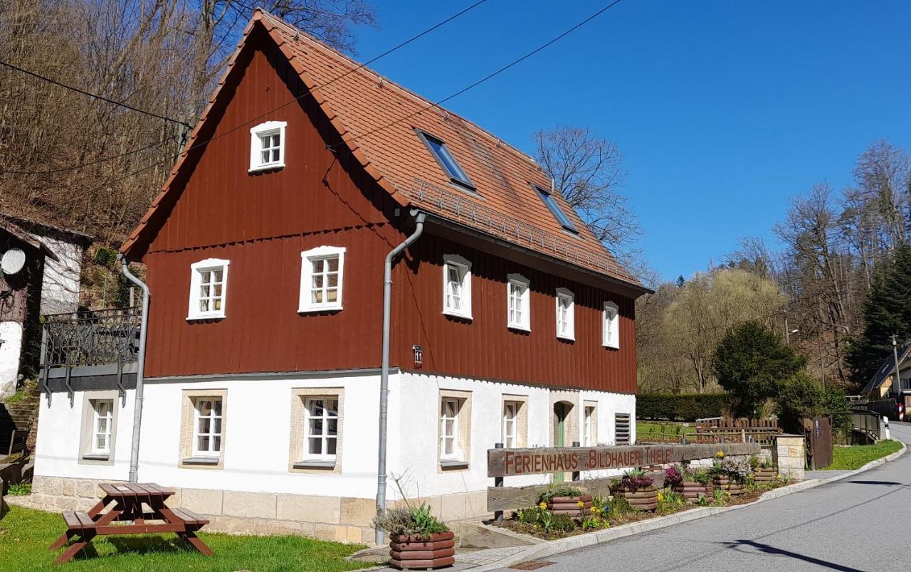 Ferienhaus Bildhauer Thiele Ottendorf  외부 사진